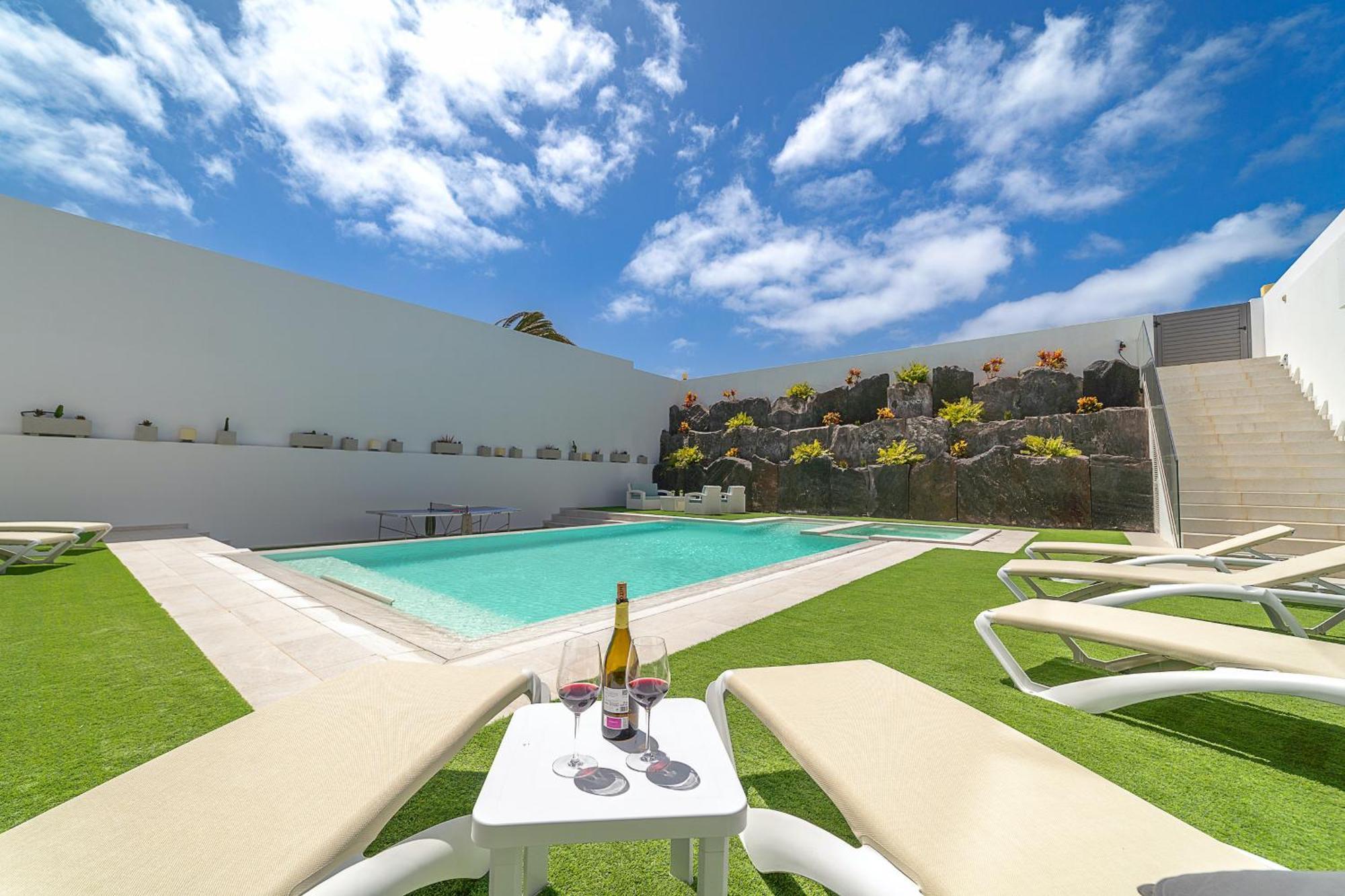 Villa Monarca Tahiche Bagian luar foto